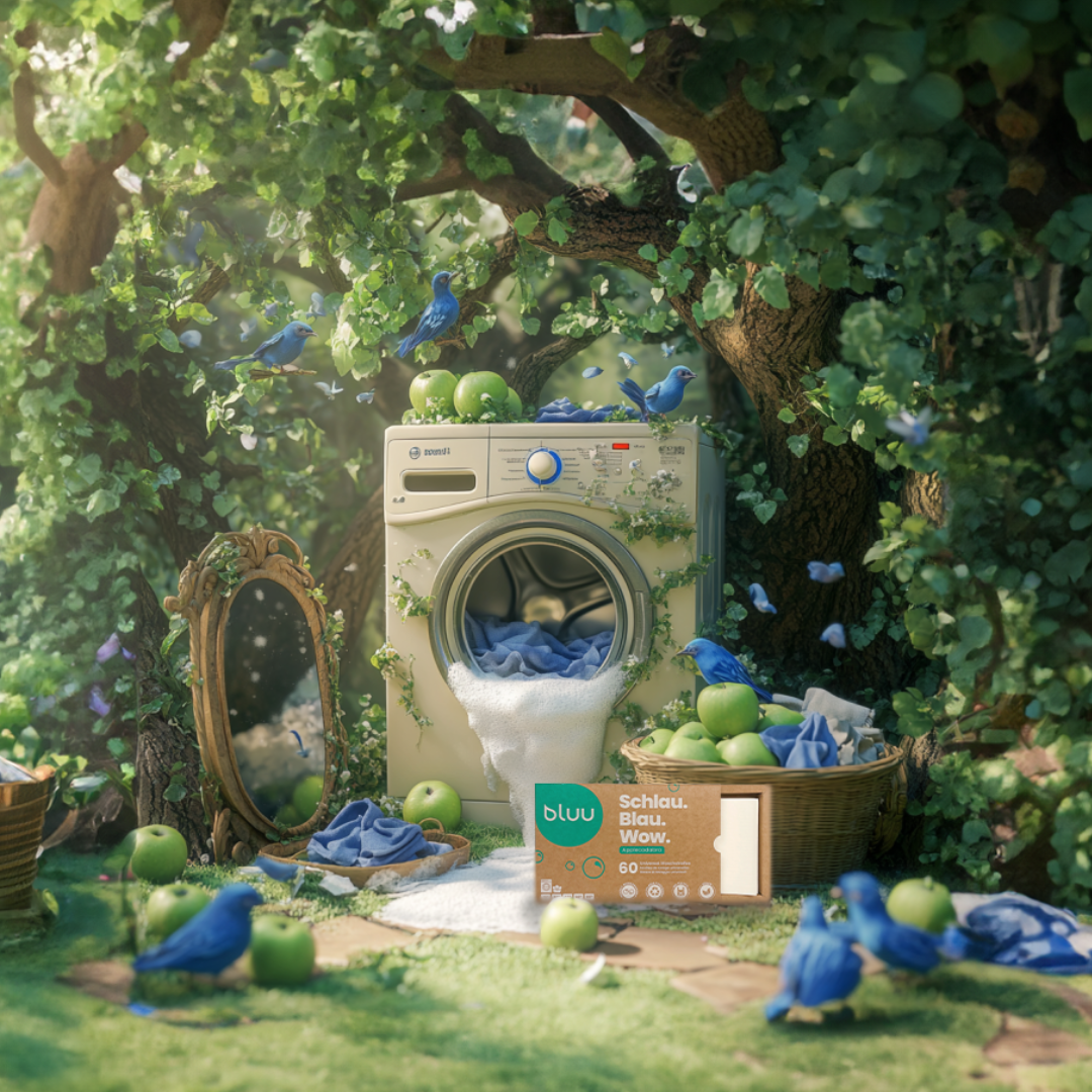 Feuilles de lavage bluu - Applecadabra